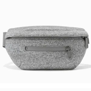 Dagne Dover Ace Neoprene Fanny Pack Gray/Grey Crossbody Belt Bag